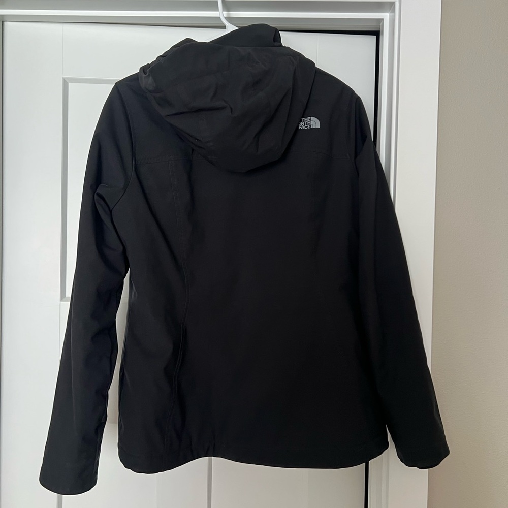 The North Face Women's Black Hooded Coat - Picture 5 of 5
